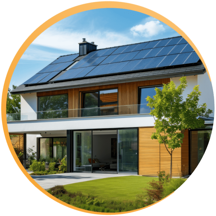 Haus mit Solaranlage in Würzburg und Umgebung Haus mit Solaranlage in Würzburg und Umgebung